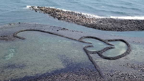 雙心石滬(中時資料照)